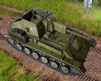 Бумажная модель СУ-76М