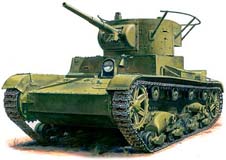 Бумажная модель Т-26