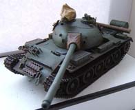 Бумажная модель танк Т-54