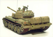 Бумажная модель танк Т-55А
