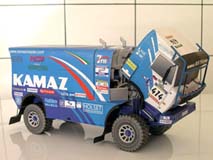 Бумажная модель Kamaz Dakar 4911 №414 (2004)